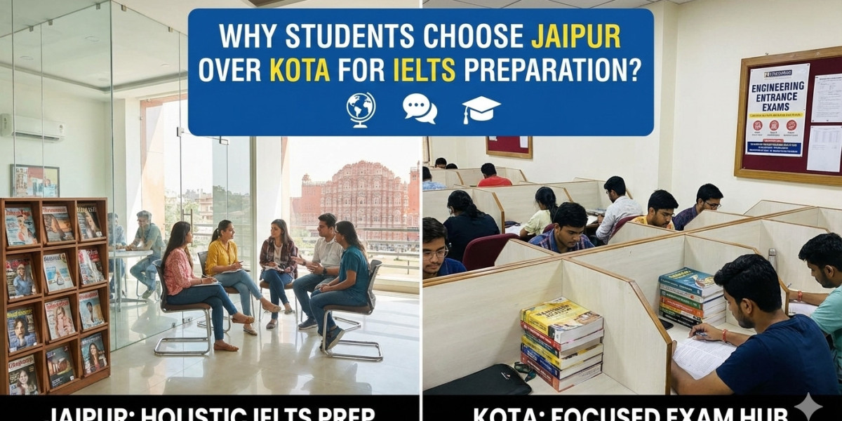 Why Students in India Choose Jaipur Over Kota for IELTS Preparation?