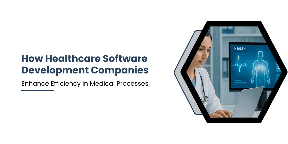 How Healthcare Software Development Companies Enhance Efficiency in Medical Processes