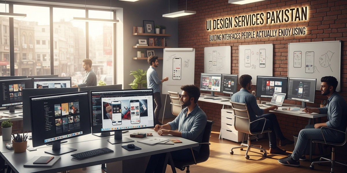 UI Design Services Pakistan – Building Interfaces People Actually Enjoy Using