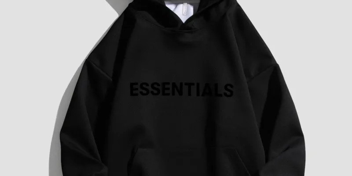 Black Essentials Hoodie A Timeless Valentine Day Choice