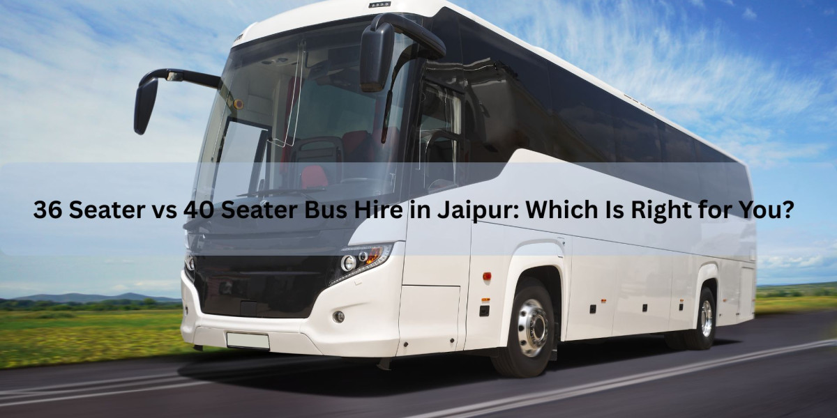36 Seater vs 40 Seater Bus Hire in Jaipur: Which Is Right for You?