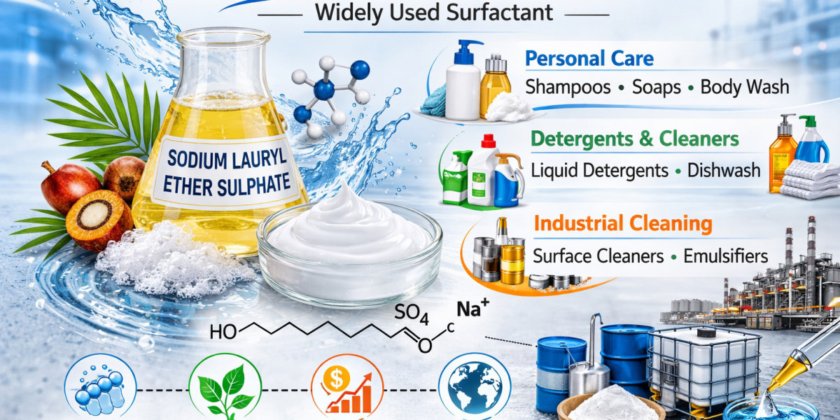 Sodium Lauryl Ether Sulphate Prices: Latest Market Trends, Supply Dynamics, and Forecast Outlook