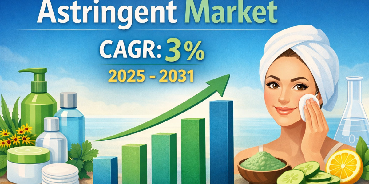 Astringent Market Growth Analysis, Trends, and U.S. Regional Outlook by 2031