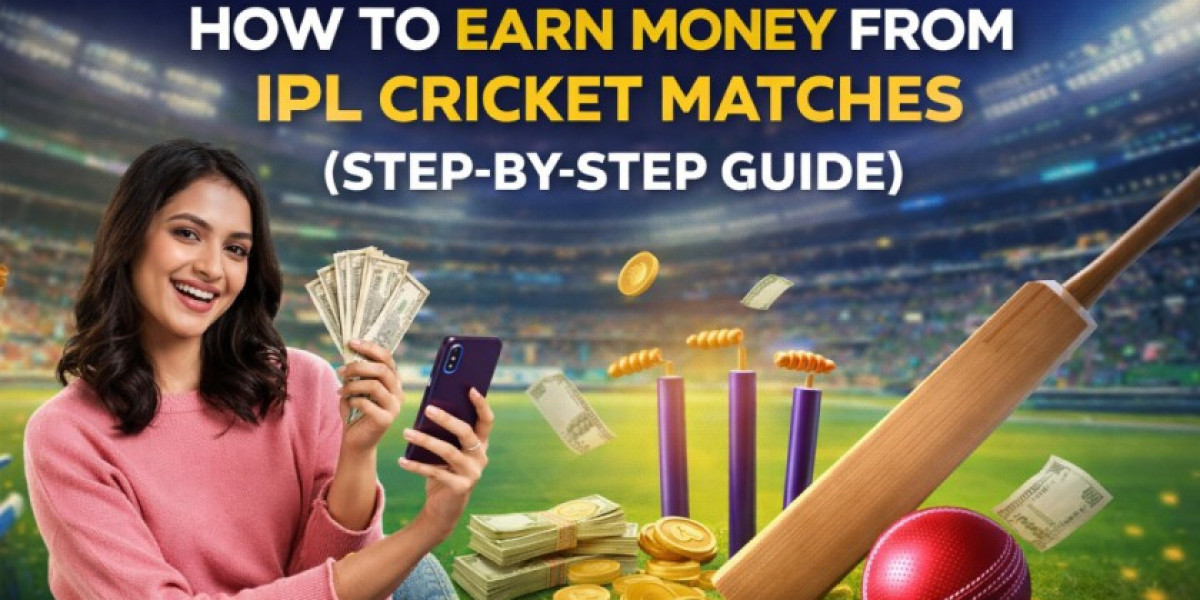 How to Earn Money from IPL Cricket Matches (Step-by-Step Guide)