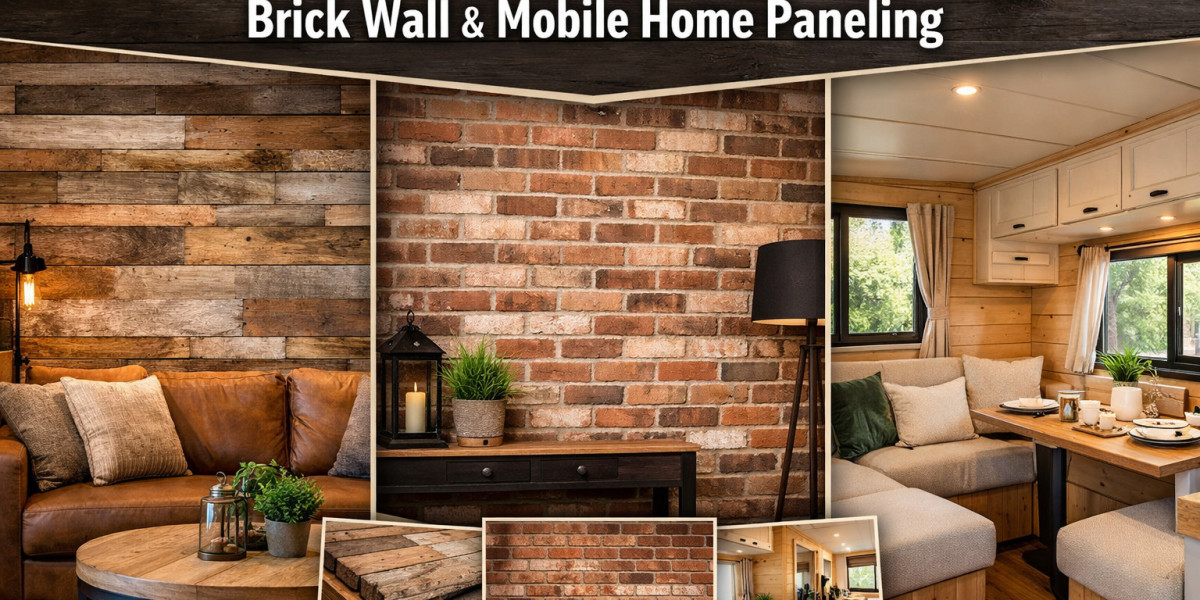 Best Types of Reclaimed Wood for Interior Paneling | Brick Wall & Mobile Home Paneling
