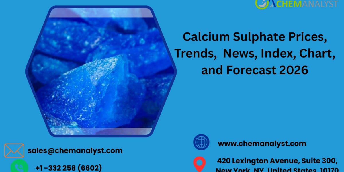 Calcium Sulphate Prices, Trend, News, Index, Chart, Analysis and Forecast 2026