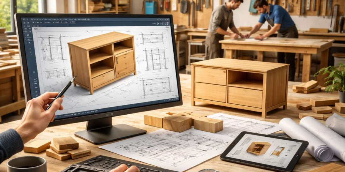 How 3D Furniture Design Drawings Reduce Rework and Material Waste