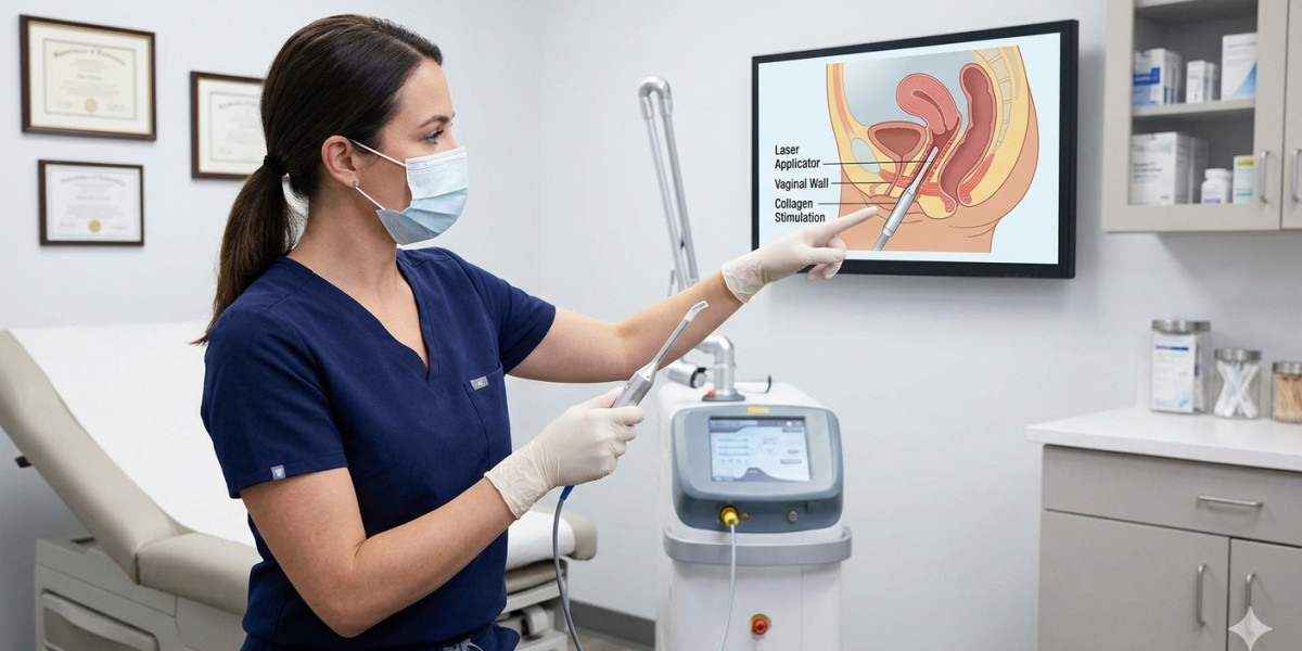 How does Laser Vaginal Tightening in Dubai restore vaginal walls?