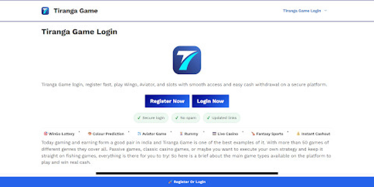 Tiranga Games Login