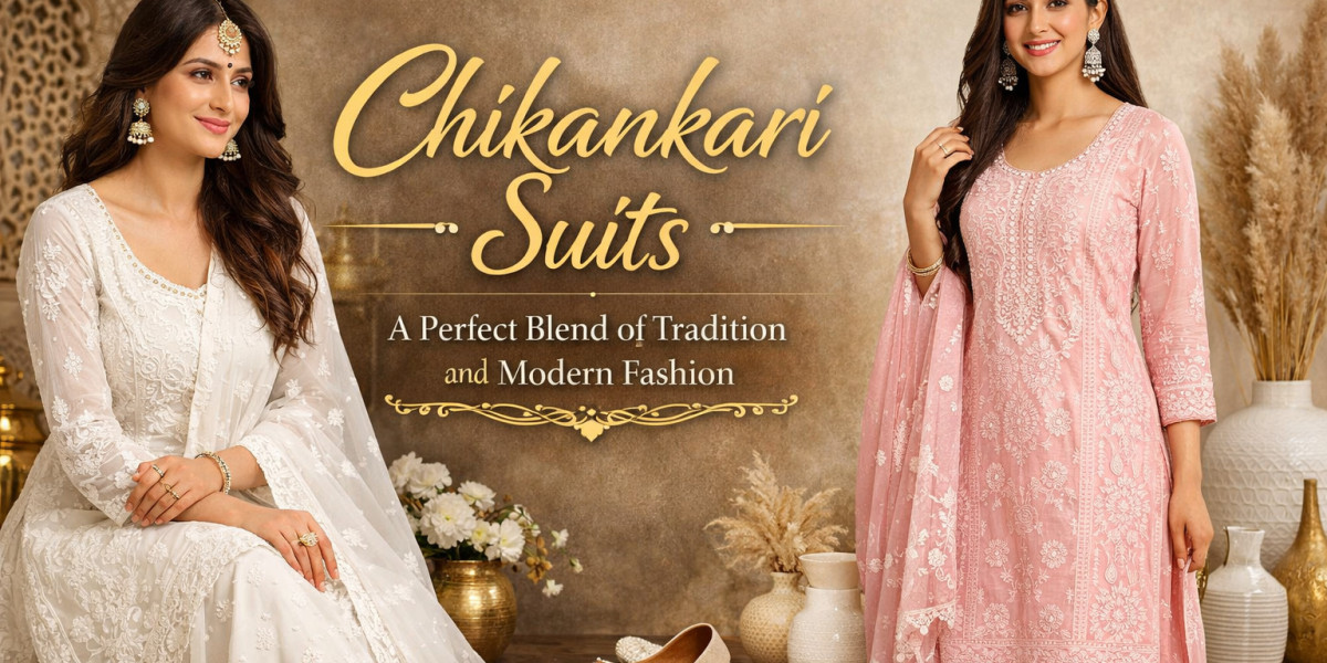 Chikan Suit Latest Design: Perfect Blend of Tradition & Trend