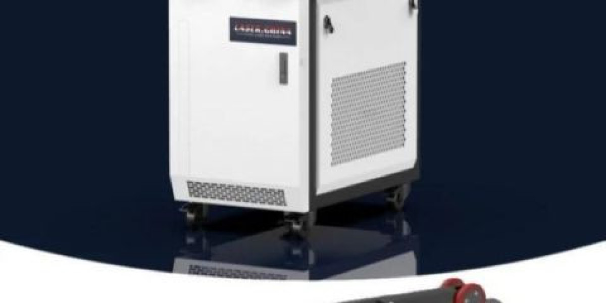 Maquina laser quita oxido para limpieza industrial precisa sin contacto en metales modernos