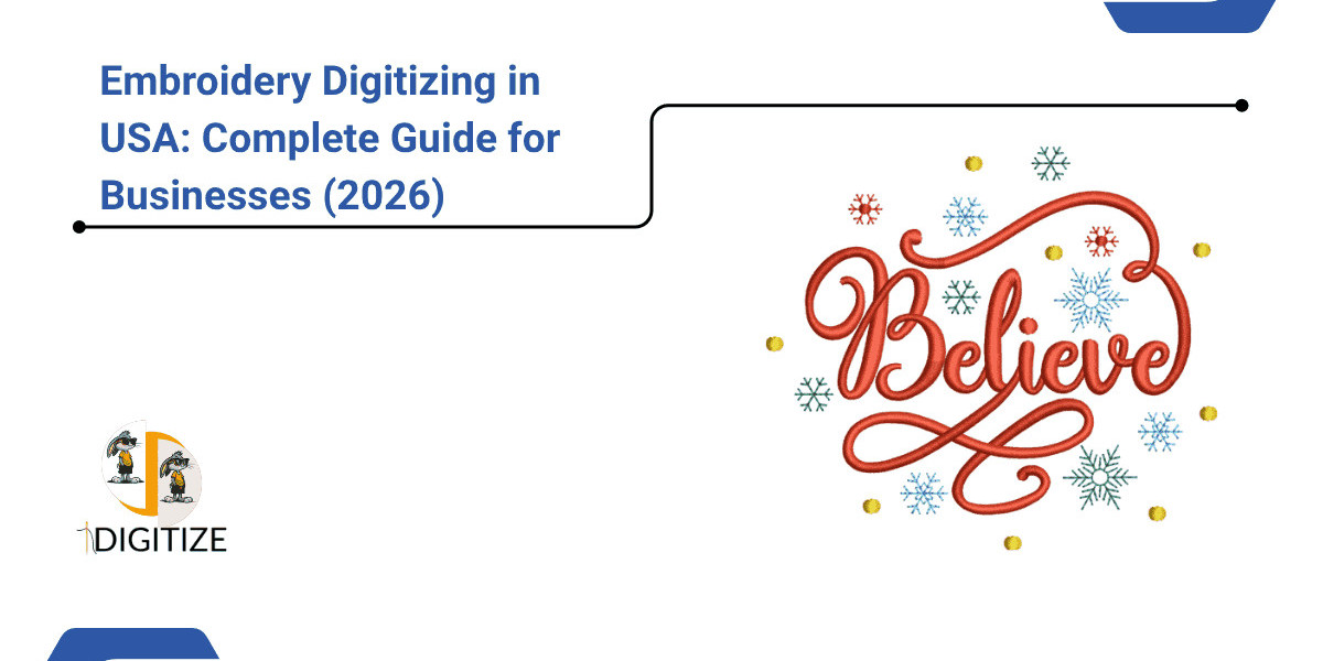 Embroidery Digitizing in USA: Complete Guide for Businesses (2026)