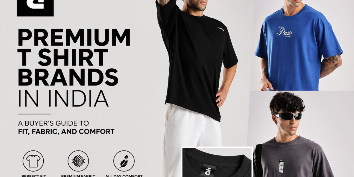 Premium T Shirt Brands in India: A Buyer’s Guide to Fit, Fabric, and Comfort