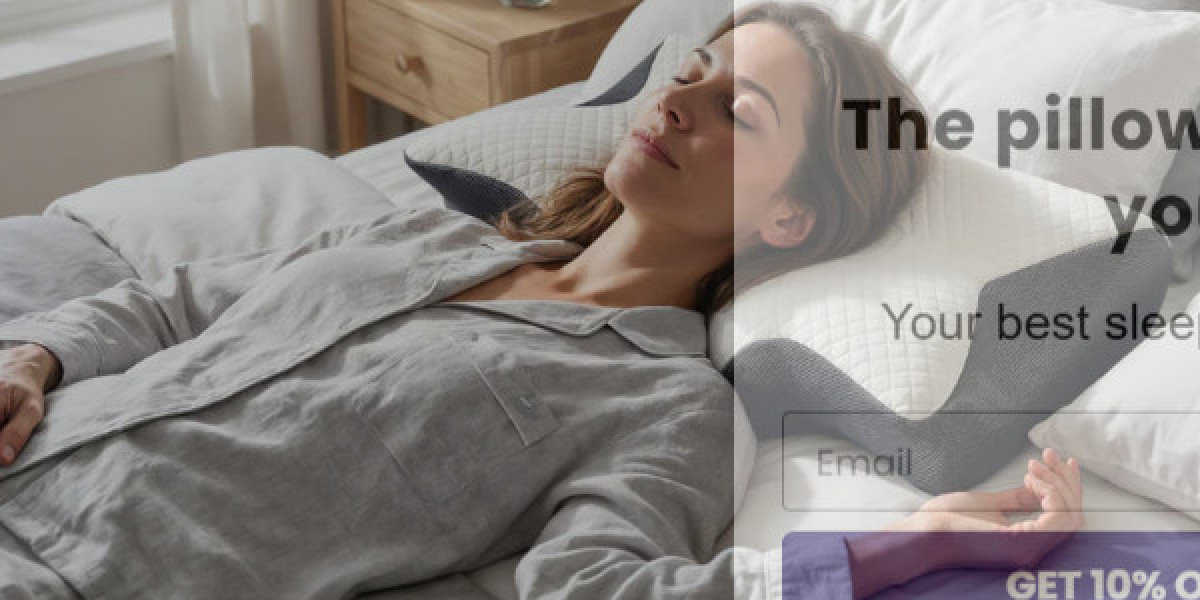Rose Deep Rest Memory Foam Pillow for Better Posture While Sleeping