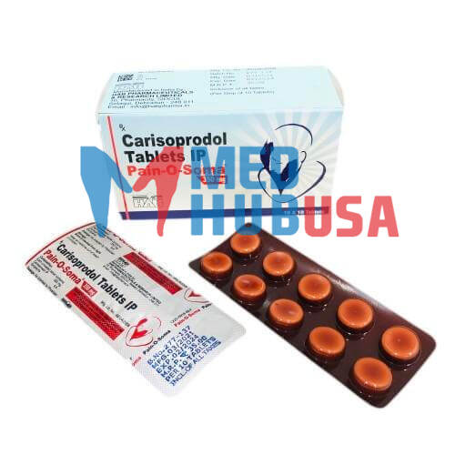 PAIN O SOMA 350MG (CARISOPRODOL) - MedHub USA