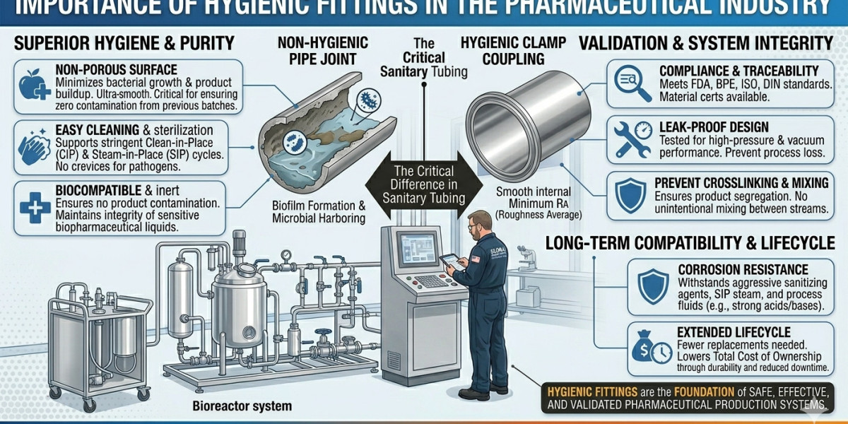 Importance of Hygienic Fittings in Pharmaceutical Industry