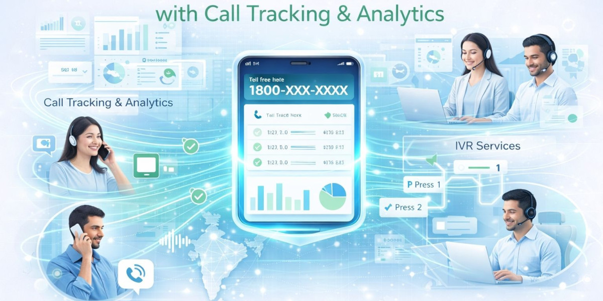 Smart Toll Free Number Services Provider in India for Call Tracking and Analytics