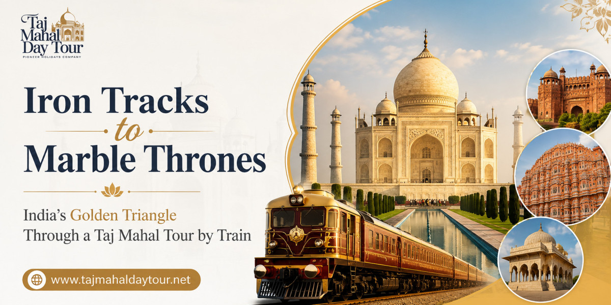 Iron Tracks to Marble Thrones: India’s Golden Triangle Through a Taj Mahal Tour by Train