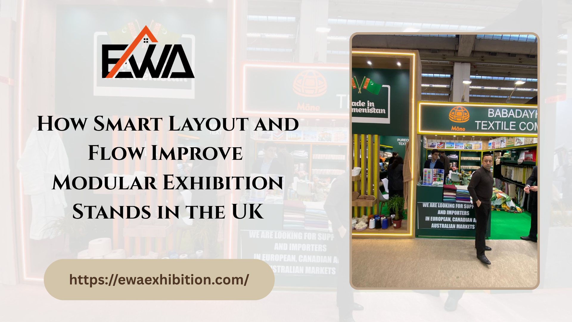 How Smart Layout and Flow Improve Modular Exhibition Stands in the UK - EWAExhibition