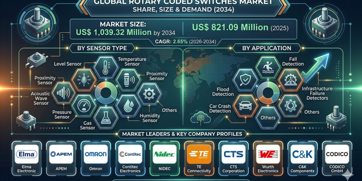Rotary Coded Switches Market Size and Growth Drivers: Global Forecast to 2034