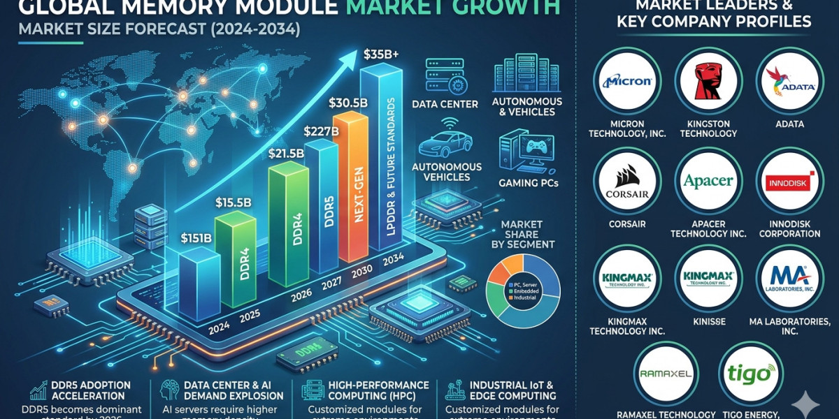 Global Memory Module Industry Outlook with Growing Demand for DDR5 Solutions