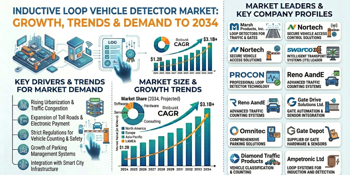 Global Inductive Loop Vehicle Detector Market Analysis, Growth Drivers, and Forecast 2034