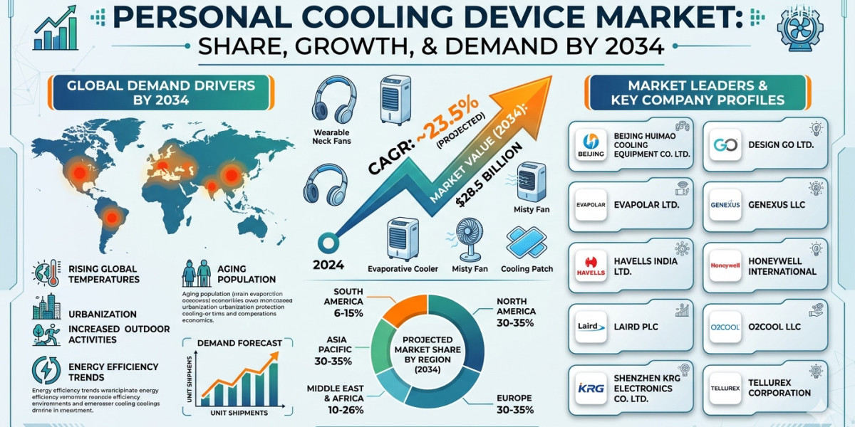 Personal Cooling Device Market Demand, Innovations, and Competitive Landscape