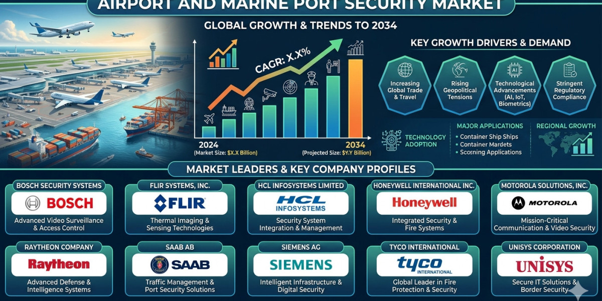 Airport and Marine Port Security Market Drivers and Emerging Technologies