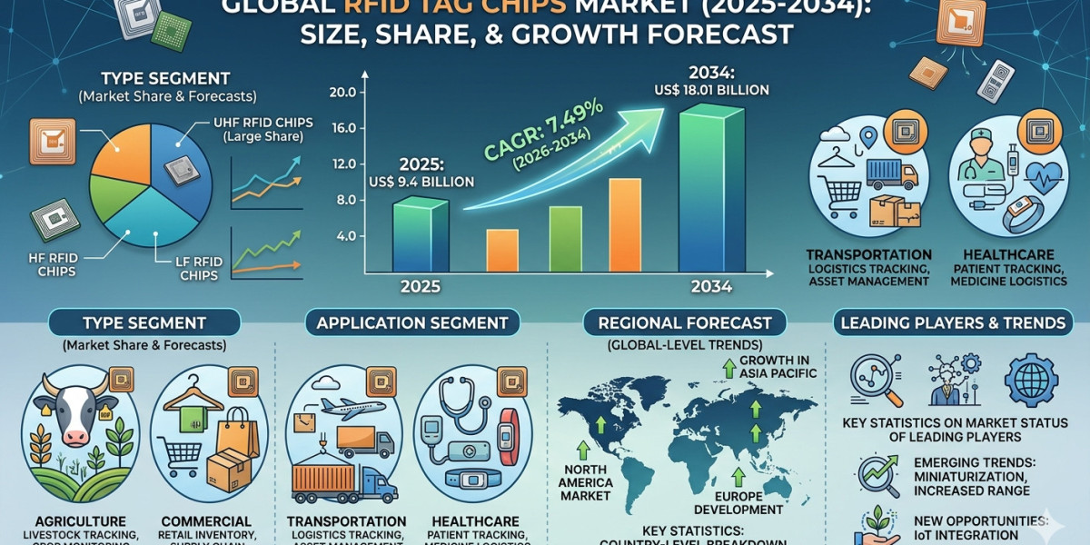 Smart Inventory Systems Boost RFID Tag Chips Market Expansion Worldwide