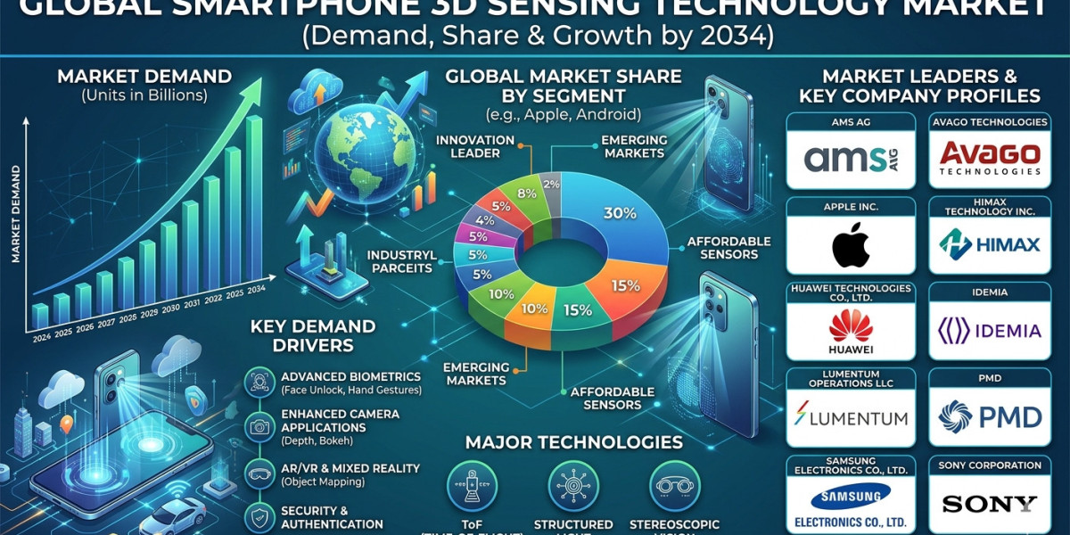 SmartPhone 3D Sensing Technology Industry Outlook with Emerging AI and AR Applications