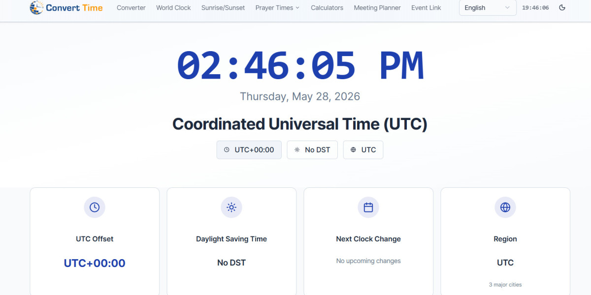 How Can UTC Time Now Make Time Conversion Simple?