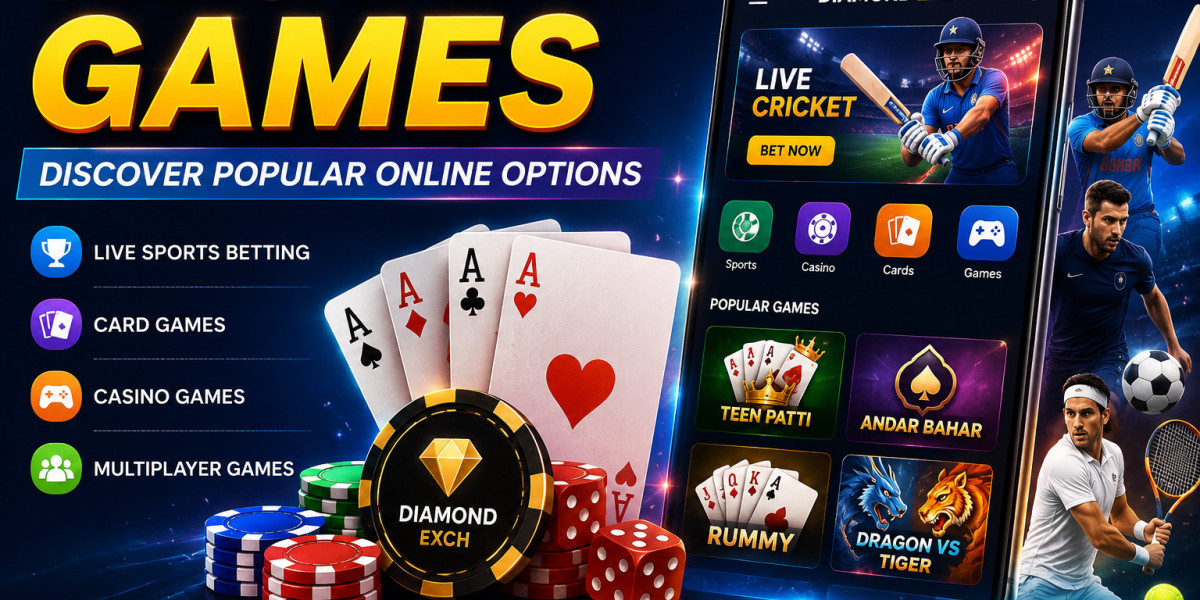 Diamond Exch Games – Discover Popular Online Options