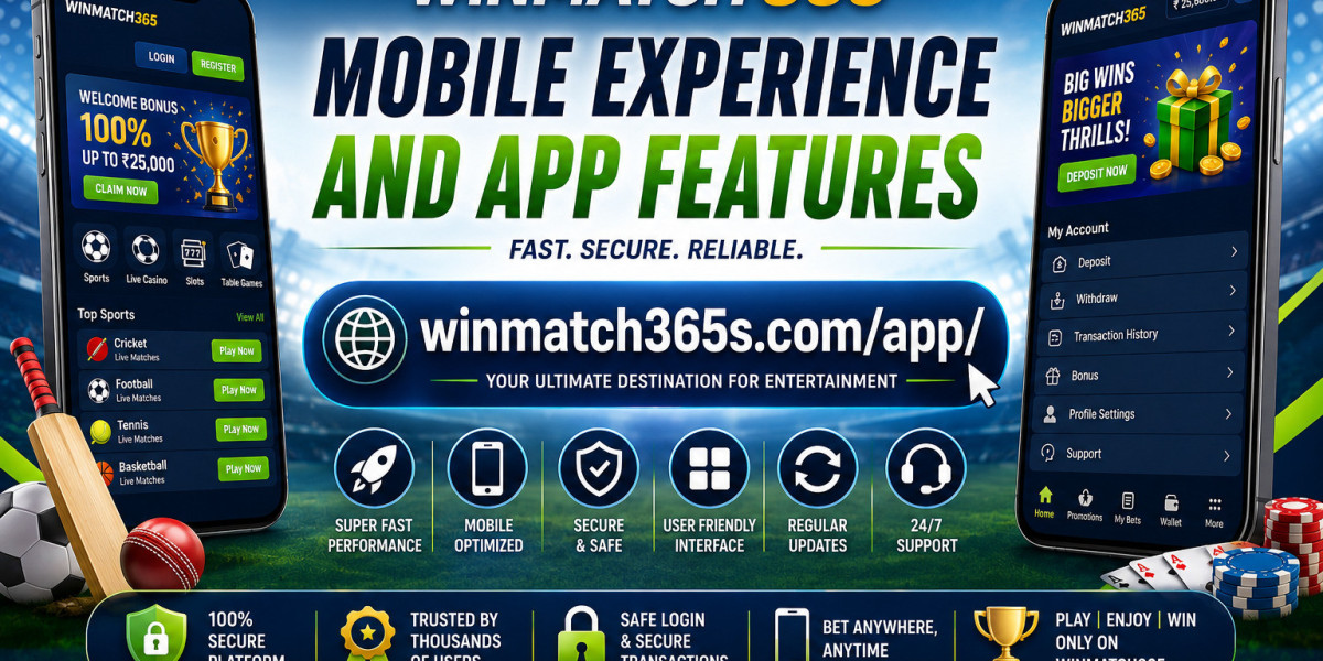 Winmatch365 Mobile Experience and App Features