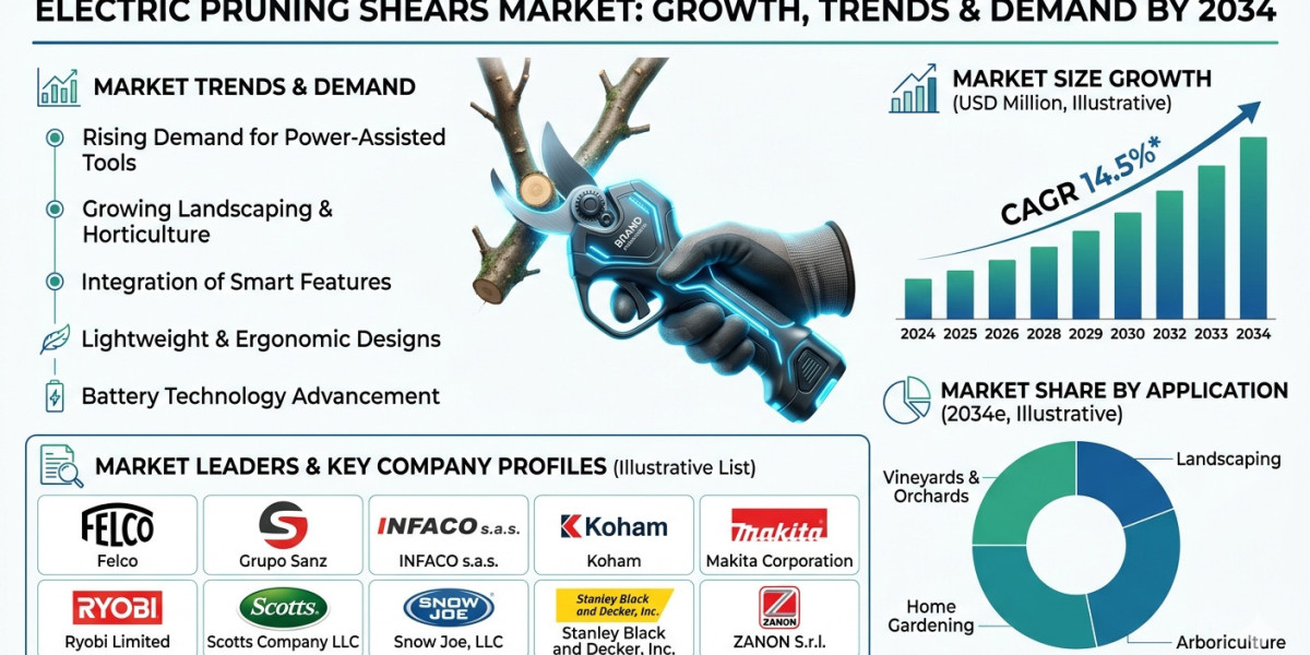 Future of Electric Pruning Shears Industry with Advanced Battery Technologies