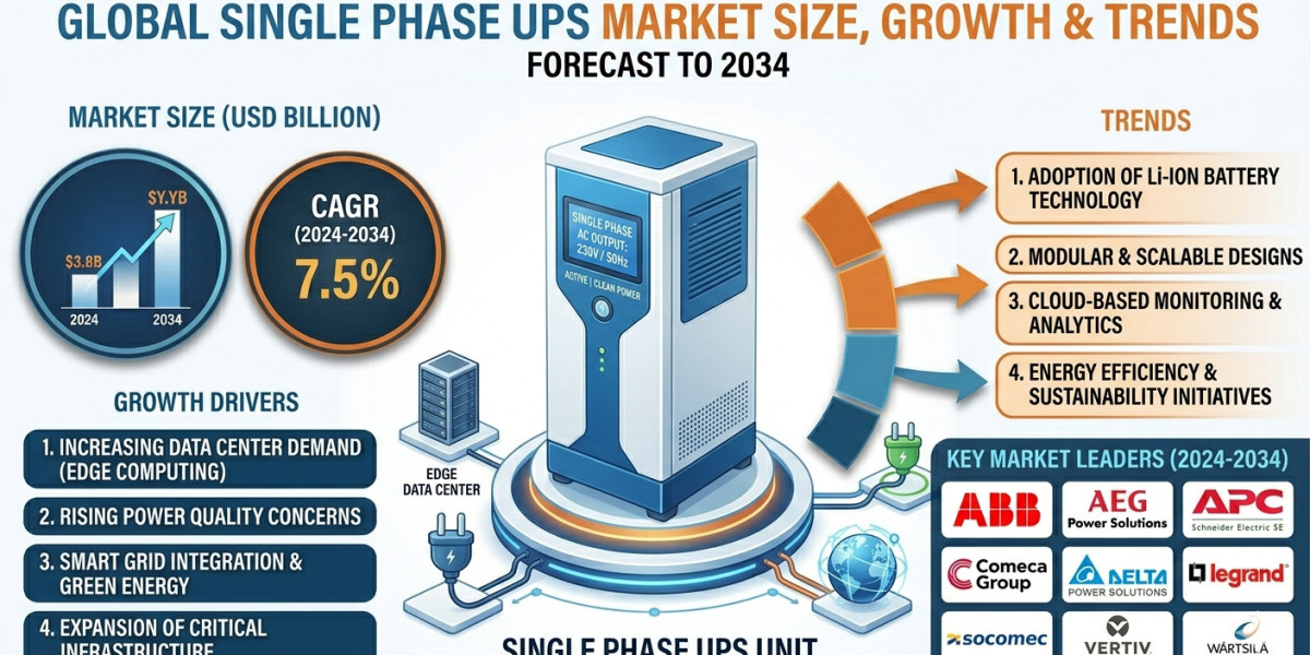 Rising Data Center Investments Accelerating Single Phase UPS Market Growth