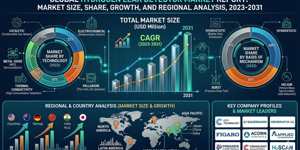 Hydrogen Leak Detector Market Growth Analysis 2031: Key Factors Shaping the Industry