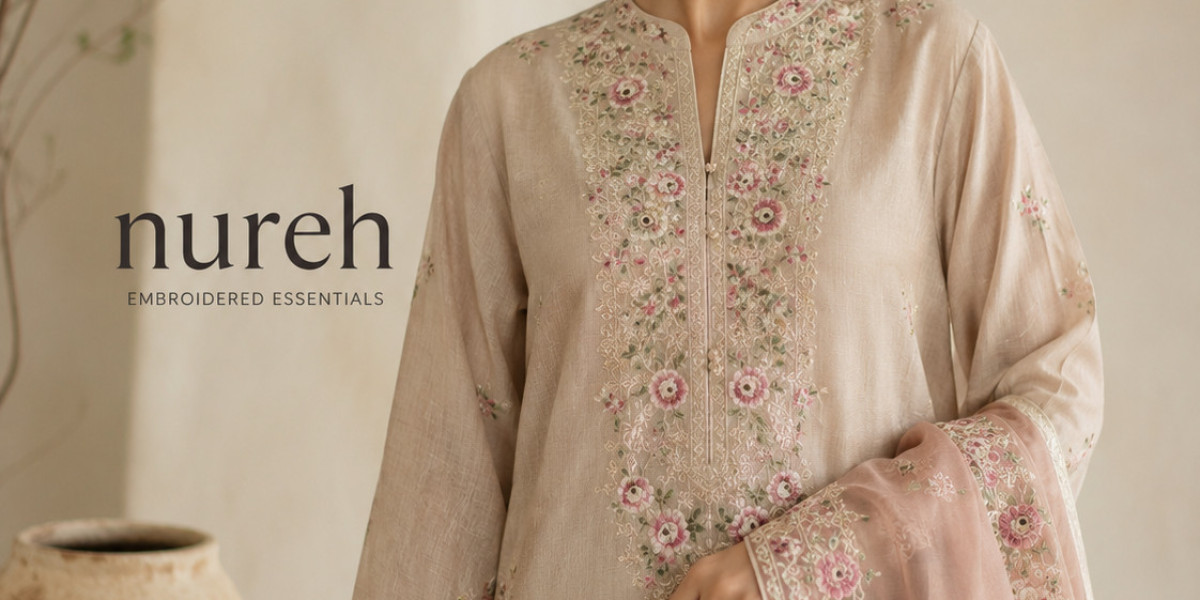 Heavy Embroidered Clothing for Wedding Wear Collection