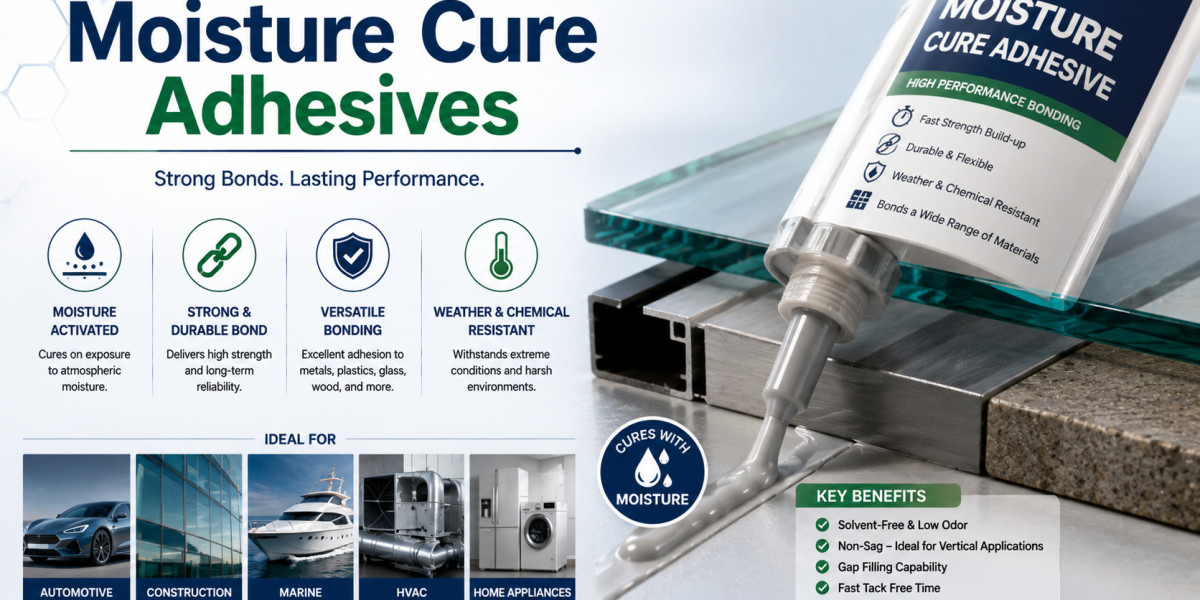 Moisture Cure Adhesives Market Growth Factors and Future Prospects by 2034