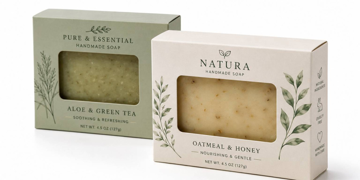 Custom Soap Boxes With Window in USA