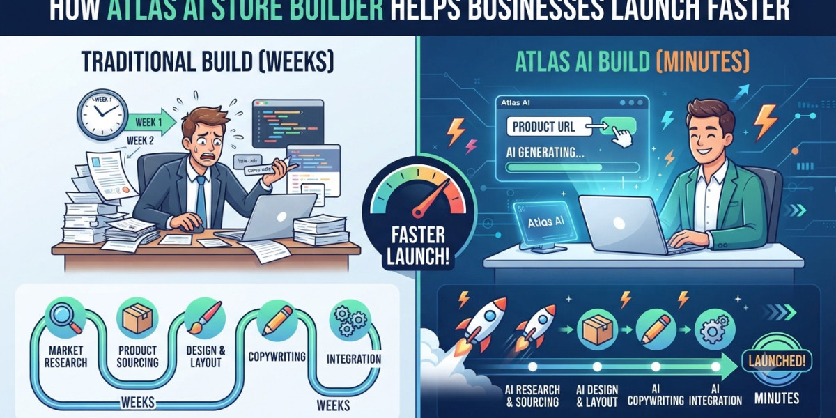How Atlas AI Store Builder Helps Businesses Launch Faster
