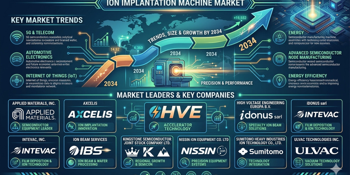 Global Ion Implantation Machine Market Analysis: Key Factors Driving Expansion by 2034