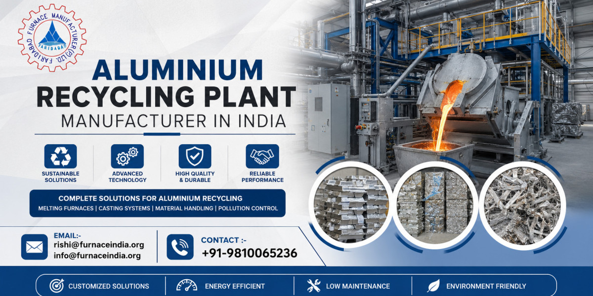 Aluminium Recycling Plant Manufacturer in India – Driving Sustainable Metal Processing Solutions