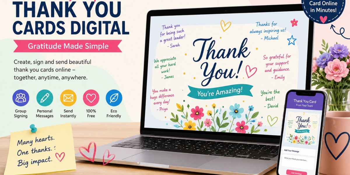 Free Digital Thank You Card: Send Free Thank You Cards Online for Every Occasion