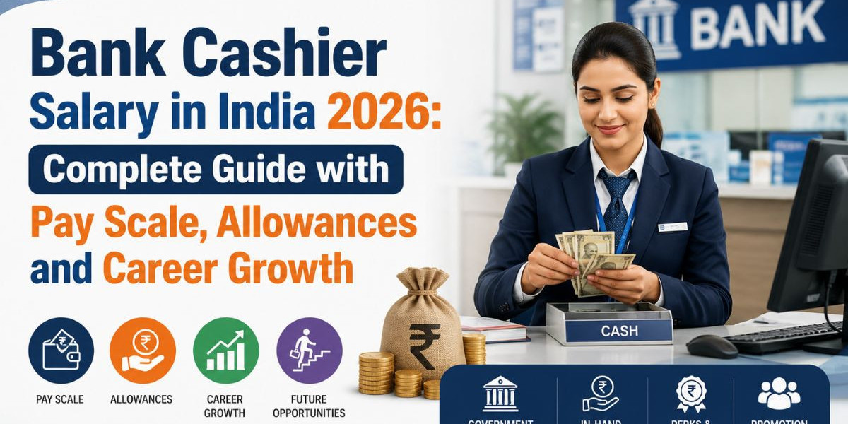 Bank Cashier Salary in India 2026: Complete Guide with Pay Scale, Allowances and Career Growth