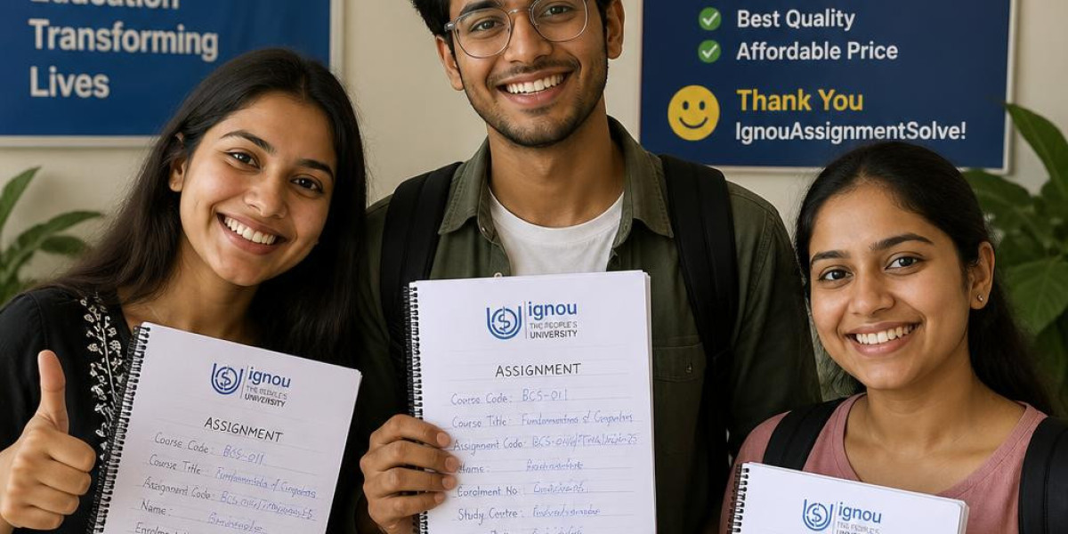 Get the maximum marks with Premium IGNOU Handwritten Assignment