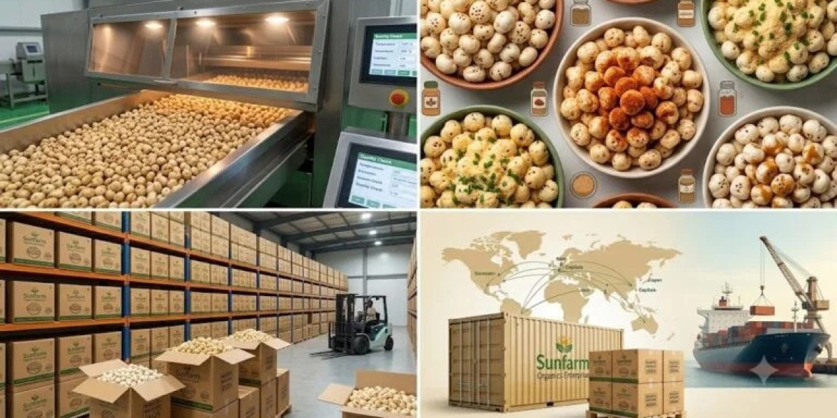 Flavored Makhana Wholesaler in Bihar: Premium Custom Manufacturing for Your Snack Brand