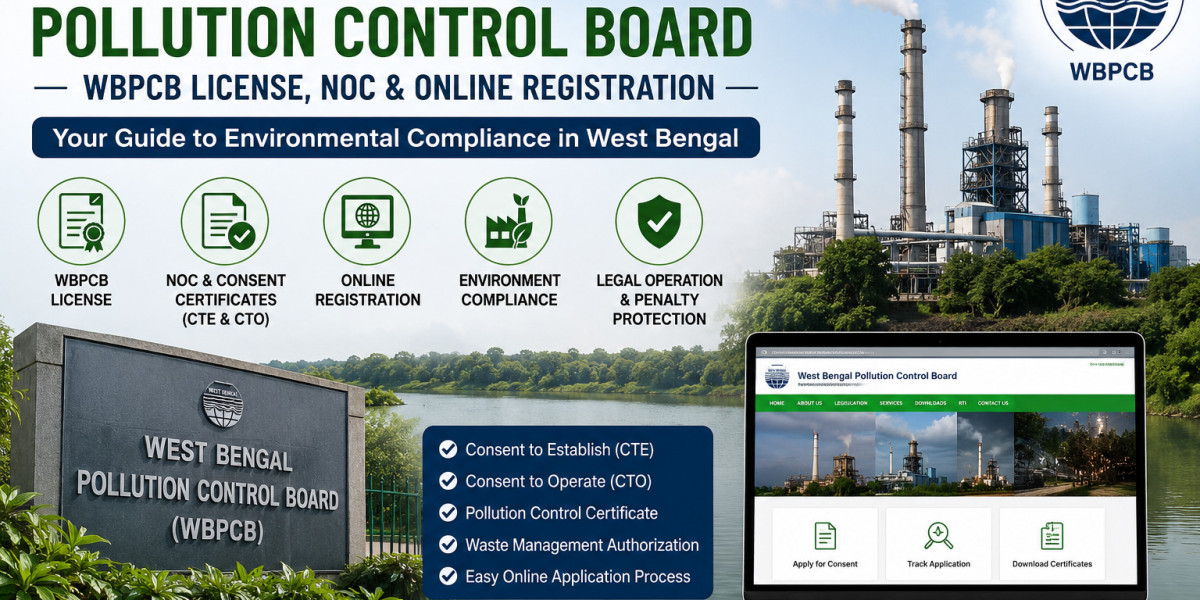 License, NOC and Online Registration for West Bengal Pollution Control Board (WBPCB)