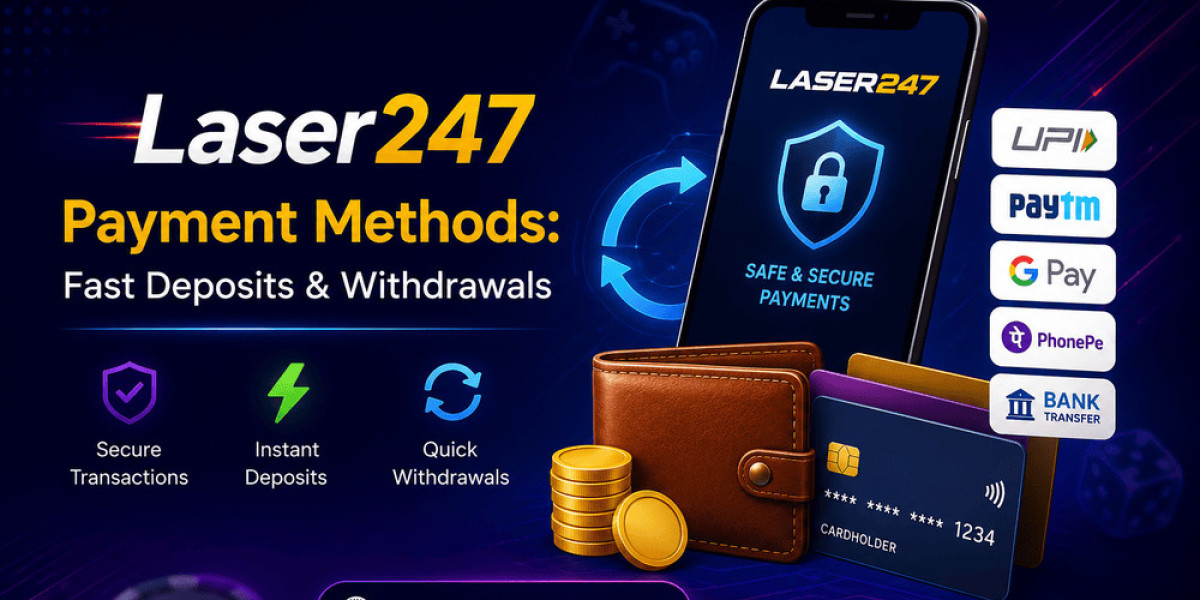 Laser247 Payment Methods: Fast Deposits & Withdrawals