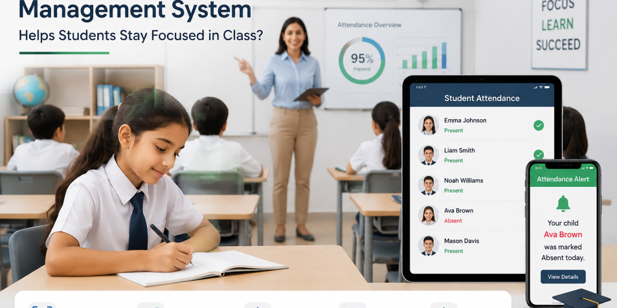 How an AI-Powered Attendance Management System Helps Students Stay Focused in Class?