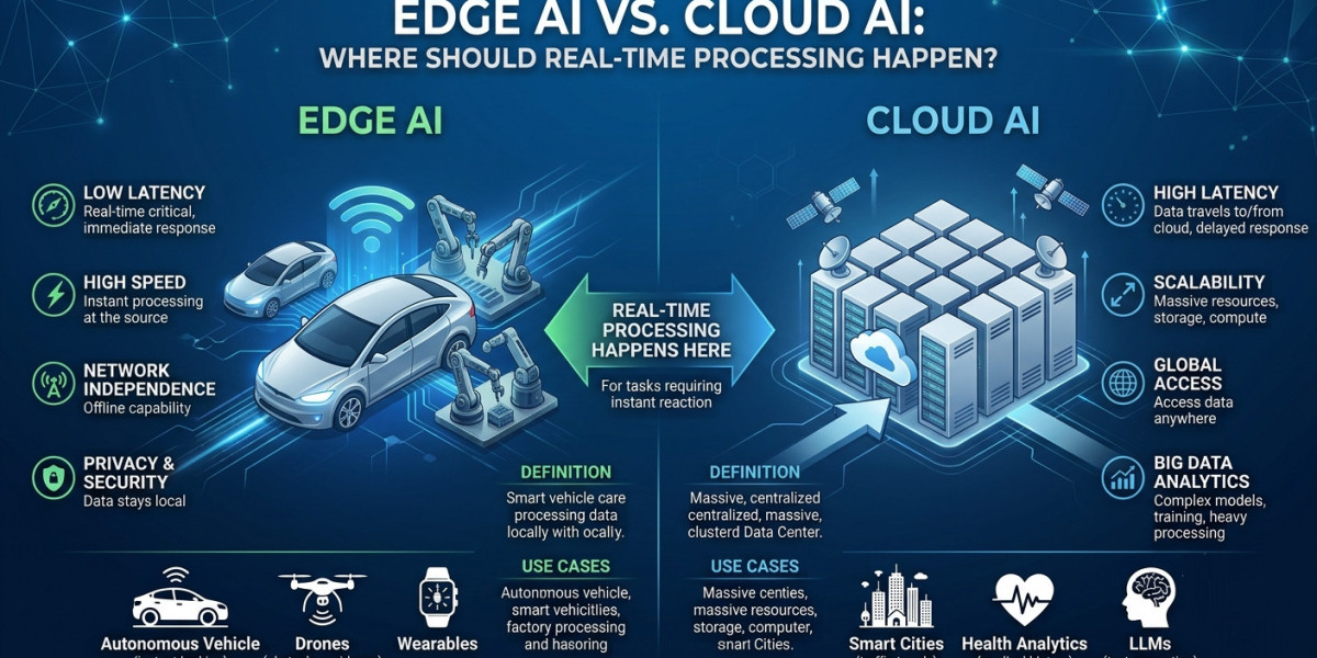 Edge AI vs Cloud AI: Where Should Real-Time Processing Happen?